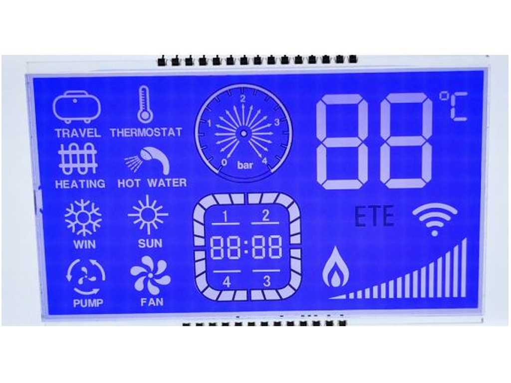 TN負顯藍膜,溫控器用屏 TN負顯藍膜,溫控器用屏